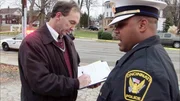 David Feldhaus (l.), Polizist