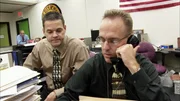 Det. Carlos Castellanos (l.), Sgt. Louis Melancon