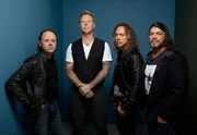 (v.l.n.r.) Lars Ulrich; James Hetfield; Kirk Hammett; Robert Trujillo
