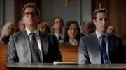 Dr. Jason Bull (Michael Weatherly, l.); Kevin Weeks (Josh Cooke)