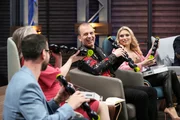 L-R: Lukas Speiser (vorne), Roland Brack, Anja Graf