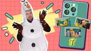 Handykameras und die Eiskönigin
