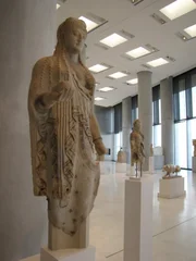 Statue "La Delicata Kore" aus dem Jahr 510 v. Chr., Akropolis, Athen.