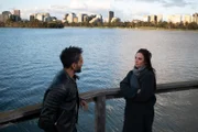 AVERY and ASH overlooking water.