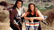 3. Staffel: Bobby Sixkiller (Branscombe Richmond, l.) und Reno Raines (Lorenzo Lamas)