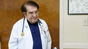 Dr Now in clinic exam room.