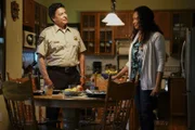 Sheriff Dale Bishop (Gil Birmingham, l.); Susan Bishop (Garcelle Beauvais, r.)