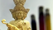 Der vielköpfige Boddhisatva Puxian.