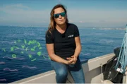 Saharastaub „"füttert"“ das Plankton: Die Biogeochemikerin Cécile Guieu von der Sorbonne (CNRS) hat am Ozeanografischen Institut von Villefranche-sur-Mer (LOV) erforscht, wie wichtig Staub für die winzigen Meeresorganismen ist.