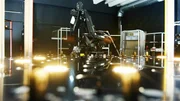 Ein Robogoniometer bei der Dauermessung von LED-Leuchten. Erreichen sie wie vorgeschireben mehrere tausend Betriebsstunden?