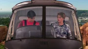 L-R: Captain Man / Ray Manchester (Cooper Barnes), Henry Hart (Jace Norman)