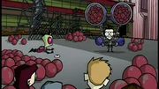 L-R: Zim, Dib