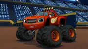 Bei der Monstertruck-Show "Stunt-Mania" soll die neue Superlooping-Rennstrecke von eingeweiht werden. Blaze muss den fiesen Plan von Crusher durchkreuzen, der die Einweihung verhindern möchte, um selbst diese Ehre zu erhalten.