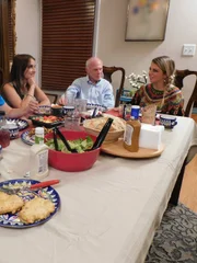 Jenny and her daughter meet with a financial advisor