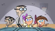 L-R: Kevin, Mr. Crocker, Chloe, Timmy