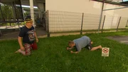 Klaus und Leo beim Kampfsport-Training