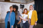 (1. Staffel) - (v.l.n.r.) Emma; Anita; Sarah; Sarah Louise