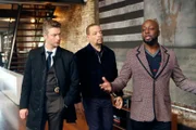 V.l.: Detective Sonny Carisi (Peter Scanavino), Detective Odafin "Fin" Tutuola (Ice T), Vincent Love (Wyclef Jean)