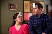 Amy Santiago (Melissa Fumero), Jake Peralta (Andy Samberg)