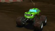 Die Monstertrucks veranstalten eine Matschparty.