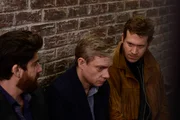 Mr. Numbers (Adam Goldberg), Lester Nygaard (Martin Freeman) und Mr. Wrench (Russell Harvard)