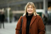Moderatorin Daniela Lager
