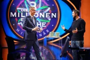 Achtung! Sperrfrist für alle Medien bis Do., 06.01.2022, 23:59 Uhr! Moderator Günther Jauch mit Timo Zang aus München