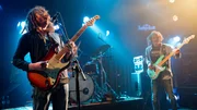 WDie Band "Mother's Cake" mit v.l.: Yves Krismer (g, voc), Jan Haussels (dr, backing voc), Benedikt Trenkwalder (b)