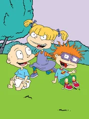 L-R: Tommy Pickles, Angelica Pickles, Chuckie Finster