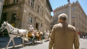 Der Kunst-Experte Antonio Forcellino unterwegs in Florenz, der Stadt wo sich Leonardo und Michelangelo künstlerisch duellierten.
