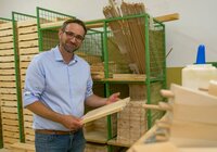 Christian Leidinger - Tischlermeister, Unternehmer, Visionär in der Klarenbrunn Fabrik in Bludenz