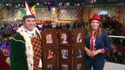 Moderator Rainer Vollmer und Moderatorin Kristin Haub.