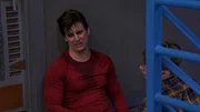 L-R: Captain Man / Ray Manchester (Cooper Barnes), Henry Hart (Jace Norman)