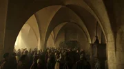 Jan Hus (Matej Hádek) predigt in der Bethlehemskapelle.
