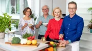 Die Ernährungs-Docs (v.l.n.r.): Silja Schäfer, Jörn Klasen, Anne Fleck und Matthias Riedl beraten gemeinsam die richtigen Konzepte für ihre Schützlinge.
