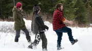 The siblings experience winter on North Star Ranch.