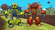 L-R: Zeg, Blaze, AJ