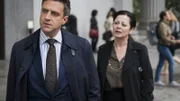 A.D.A Rafael Barba (Raul Esparza) und Denise Drake (Geraldine Highes)