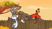 Bugs Bunny und Squeaks (r.) führen den Koyoten an der Nase herum.