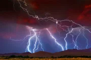 Stormy Skies with multiple lightning strikes 2 - Lake Maracaibo LightningStormy Skies with multiple lightning strikes 2 - Lake Maracaibo Lightning