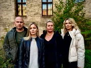 L-R: Markus, Nina, Sara Kulka und ihre Mama Goscha.