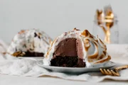 Baked Alaska Ice Cream Cake