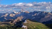 Blick auf die Bergwelt um Banff