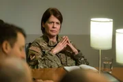 General Eleanor Wright (Linda Hamilton)