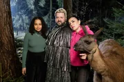 Von links: Sarah-Lee Heinrich, Oliver Polak und Lady Bitch Ray.