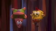 L-R: Patrick, SpongeBob