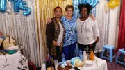 Ari at her baby shower in Ethiopia.