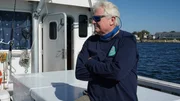 Moonshine's Captain Spurge Krasowski on his boat. (PFTV/Brandon Emery)