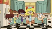 L-R: Lynn, Luan, Luna, Lori, Lincoln