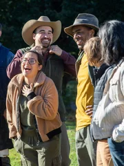 Contestants, Ryan Zoeller, Marie Danielle Vil-Young, Edwin Ed Pequignot, Jade Rohas, Mike Gibson Meghan Petricka, Juan Villanueva,as seen on Clipped.